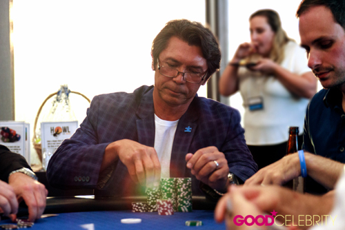 Lou Diamond Phillips at the 4th Annual Ed Asner and Friends Poker Tournament and Celebrity Casino Night on Saturday (August 6).